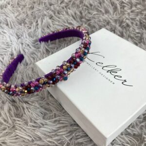 Claret Hair Band for Girls
