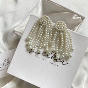 dangling pearls