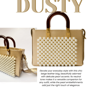 dusty hand bag